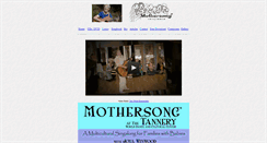 Desktop Screenshot of mothersong.org