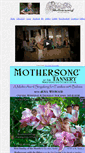 Mobile Screenshot of mothersong.org